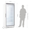 Vitrine Réfrigérée Positive 600 L - Polar - Fourniresto