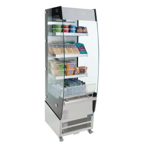 Toonbank Positieve Selfservice van Roestvrij Staal 220 L - Polar - Fourniresto