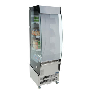 Toonbank Positieve Selfservice van Roestvrij Staal 220 L - Polar - Fourniresto