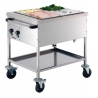 Bain-Marie Trolley - 2 GN 1/1