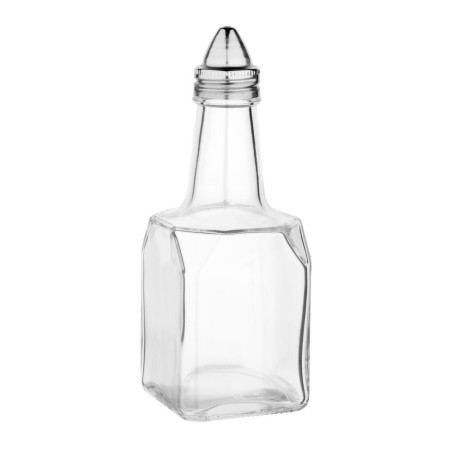 Flasche für Öl oder Essig mit Deckel 142 ml Ø 53 mm - Olympia - Fourniresto