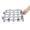 Gray Grating 335 X 335 mm - Set of 2 - Vogue - Fourniresto