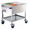 Bain-Marie zonder waterwagen - 2 GN 1/1