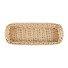 Rectangular Cutlery Basket in Rattan and Polypropylene 270 x 100 mm - APS - Fourniresto