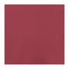 Serviette de Table en Papier Bordeaux 2 Plis 300 x 300 mm - Lot de 1500 - FourniResto - Fourniresto