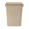 Recyclingbehälter Beige aus Polypropylen 56 L - Jantex - Fourniresto