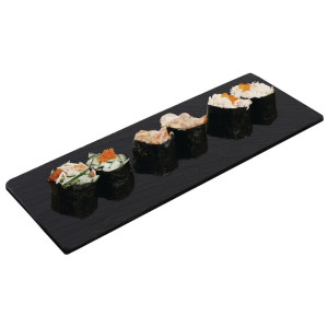 Schieferteller für Bambusplatte 280 x 100 mm - 2er-Pack - Olympia - Fourniresto