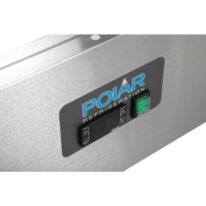 Gekoelde RVS werkbank 6 GN 1/1 - Polar - Fourniresto