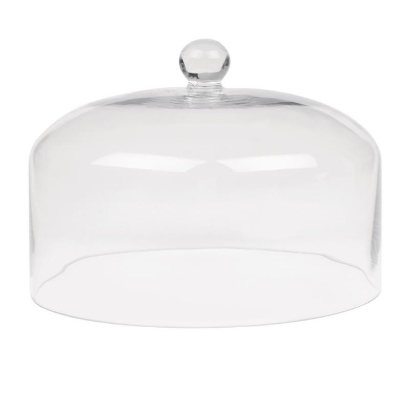 Glass Cake Cloche Ø 285 mm - Olympia - Fourniresto