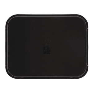 Plateau Rectangulaire Antidérapant en Fibre de Verre Camtread Noir 45,7 cm - Cambro - Fourniresto