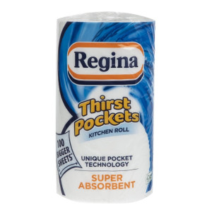 Keukenpapier Regina Thirst Pockets 100 vellen - Pak van 6 - FourniResto - Fourniresto