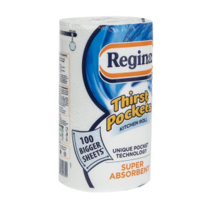 Keukenpapier Regina Thirst Pockets 100 vellen - Pak van 6 - FourniResto - Fourniresto