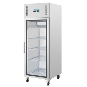 Koelvitrine Positief Enkel GN 2/1 Serie G 600 L - Polar - Fourniresto