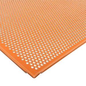 Kookplaat met antiaanbaklaag en perforaties 600 x 400 - Schneider - Fourniresto