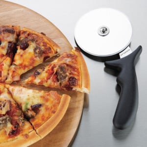 Pizza-Rad 102mm Schwarz - Vogue - Fourniresto