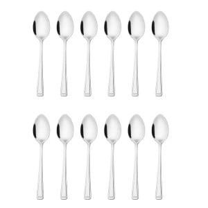 Teaspoon Harley in Stainless Steel - Set of 12 - Olympia - Fourniresto