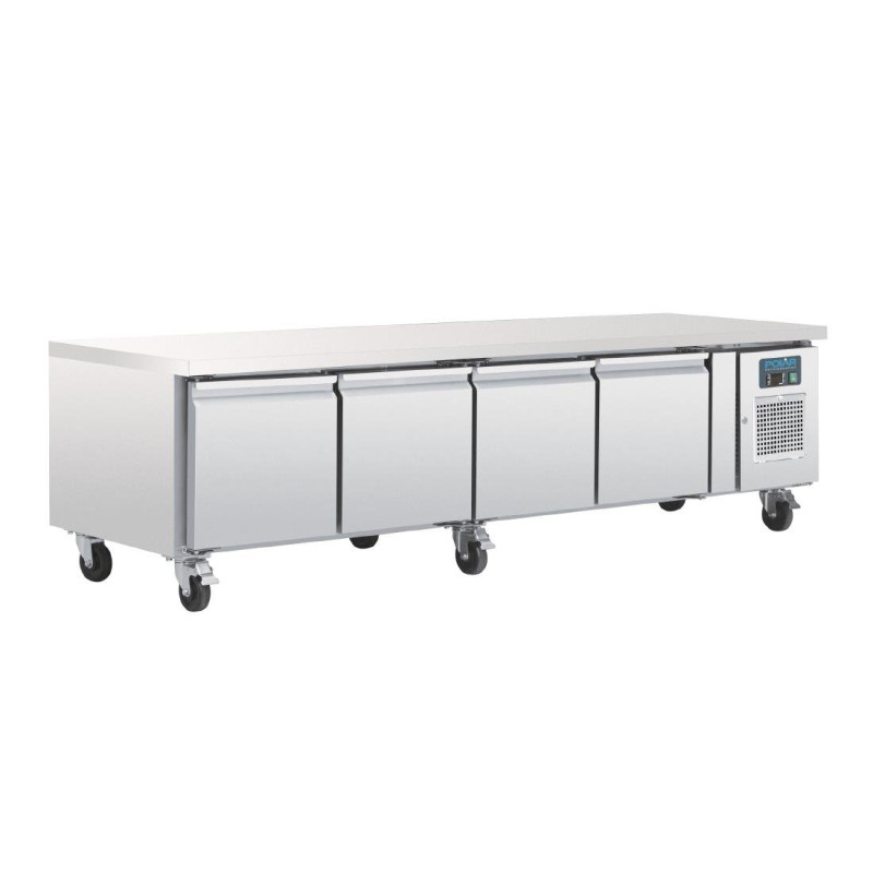 Onderbouw Koelkast GN 1/1 Serie U 4 deuren 420L - Polar - Fourniresto