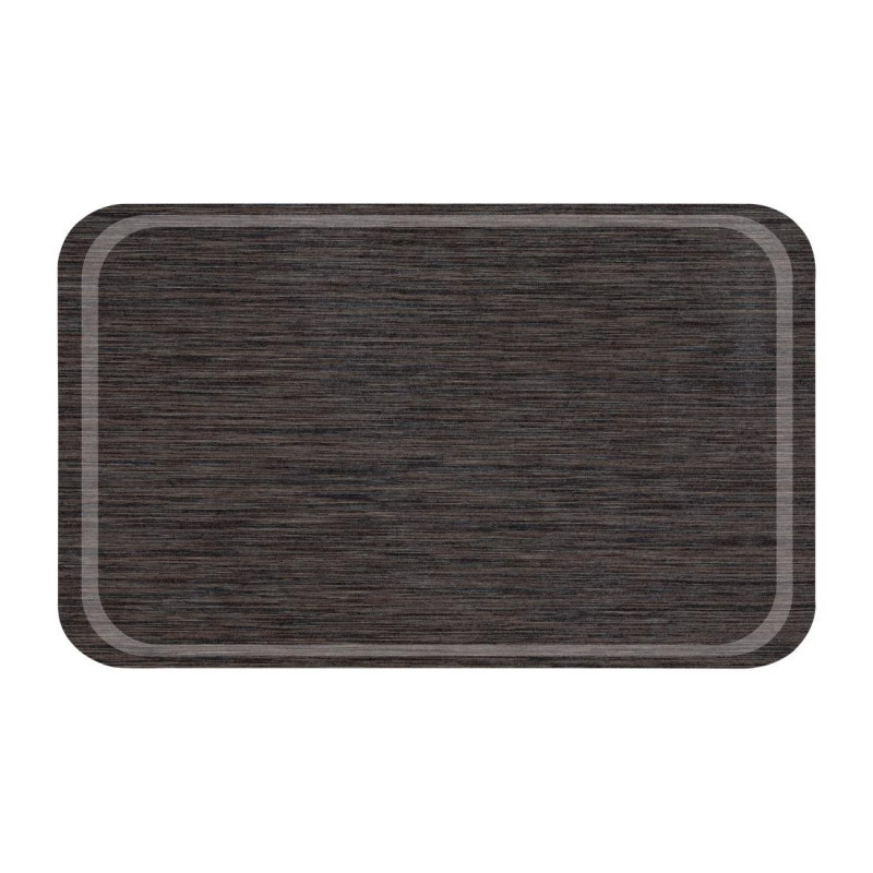 Round Melamine Tray Wenge GN1/1 Euronorm - Roltex - Fourniresto