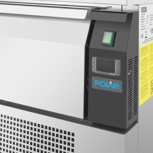 Sockel Doppelkühlung 1 Schublade Serie U 3x GN 1/1 - Polar - Fourniresto