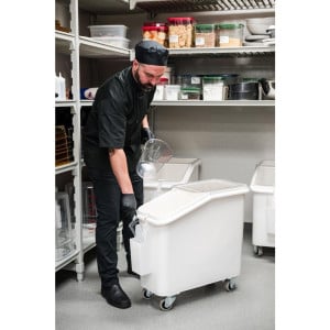 Mobiele bak met 102L inhoud - Cambro - Fourniresto