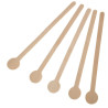 Biodegradable Wooden Cocktail Stirrers 150mm - Pack of 100 - Fiesta Green - Fourniresto