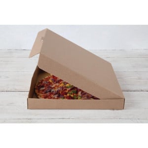 Pizzakartons aus Kraftpapier 35 cm - Packung mit 50 Stück - Fiesta Green - Fourniresto