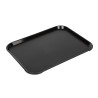 Rechthoekig zwart polypropyleen dienblad voor fastfood 410mm - Cambro - Fourniresto