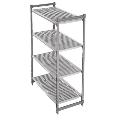 Eenheid van 4 Louvre-schappen 540 x 915 x 1830mm - Cambro - Fourniresto