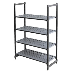 Eenheid van 4 Louvre-schappen 540 x 1370 x 1830mm - Cambro - Fourniresto