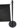 Black Flat Top Welcome Post Sold Individually - Bolero - Fourniresto