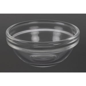 Glass Salad Bowl 60mm - Set of 6 - Arcoroc - Fourniresto