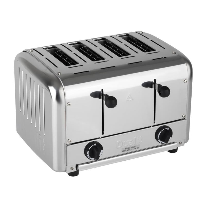 Toaster Caterer 4 Slices in Stainless Steel - Dualit - Fourniresto