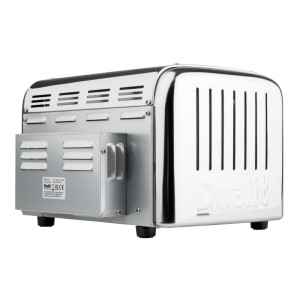 Toaster Caterer 4 Slices in Stainless Steel - Dualit - Fourniresto