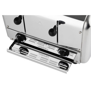 Toaster Caterer 4 Scheiben aus Edelstahl -Dualit - Fourniresto