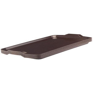 Plateau Stratifié Rectangulaire Avec Poignées Capri 640Mm - Cambro - Fourniresto