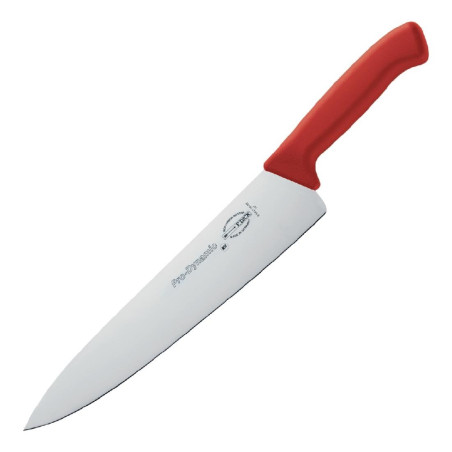 Kochmesser Pro Dynamic HACCP Rot - 255mm - Dick