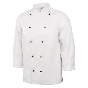 Koksbuis Unisex Chicago Lange Mouwen Wit Maat L - Whites Chefs Clothing - Fourniresto