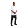 Koksbuis Unisex Chicago Korte Mouwen Wit Maat L - Whites Chefs Clothing - Fourniresto