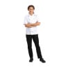 Koksbuis Unisex Chicago Korte Mouwen Wit Maat Xl - Whites Chefs Clothing - Fourniresto