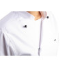 Koksbuis Unisex Chicago Korte Mouwen Wit Maat Xs - Whites Chefs Clothing - Fourniresto