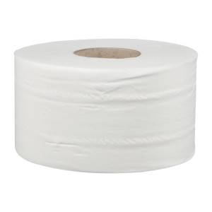 Rouleaux de Papier Toilette 2 Plis Mini Jumbo 150m - Lot de 12 - Jantex