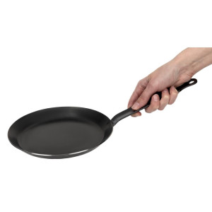 Pannenkoekenpan van blauw plaatstaal - Ø 200mm - De Buyer