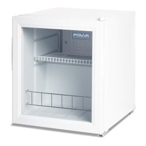 Toonbank Koelvitrine Wit Serie C - 46L - Polar - Fourniresto