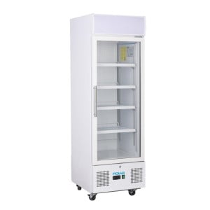 Koelvitrine met positieve temperatuur, wit, serie G - 218 L - Polar - Fourniresto