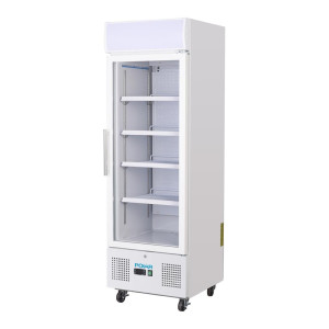 Kühlschrank mit weißer Frontscheibe Serie G - 218 L - Polar - Fourniresto