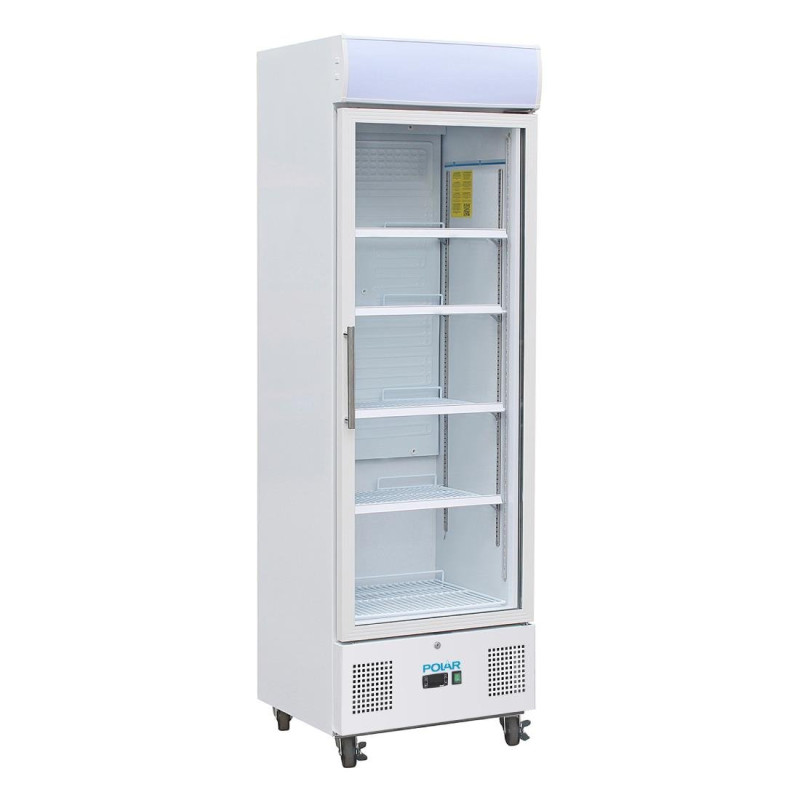 Koelvitrine met positieve temperatuur, wit, serie G - 336 L - Polar - Fourniresto