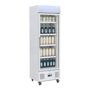 Koelvitrine met positieve temperatuur, wit, serie G - 336 L - Polar - Fourniresto