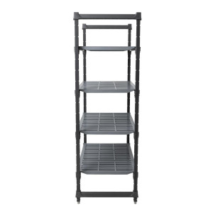 Eenheid van 4 doorzichtige schappen - L 915 x D 610mm - Cambro