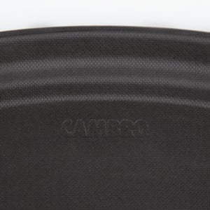 Plateau de Service Ovale Fibre de Verre Antidérapant Camtread Noir  - Cambro - Fourniresto