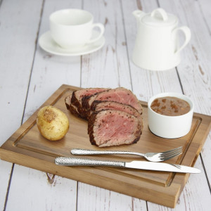 Grande Planche À Steak En Bois D'Acacia  - Olympia - Fourniresto